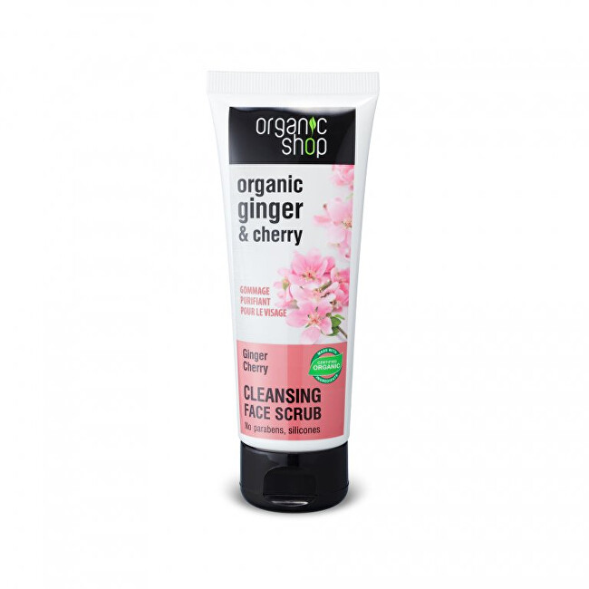 Cleansing face scrub Ginger and Cherry (Cleansing Face Scrub) 75 ml