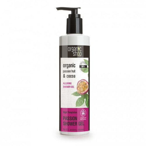 Αφρόλουτρο Passion Fruit & Cocoa Organic (Shower Gel) 280 ml