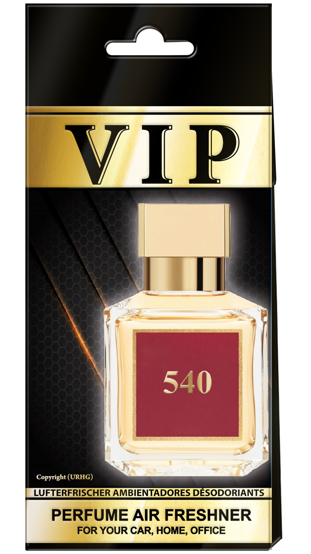 VIP Air Perfume αποσμητικό χώρου Maison Francis Kurkdjian Baccarat Rouge 540