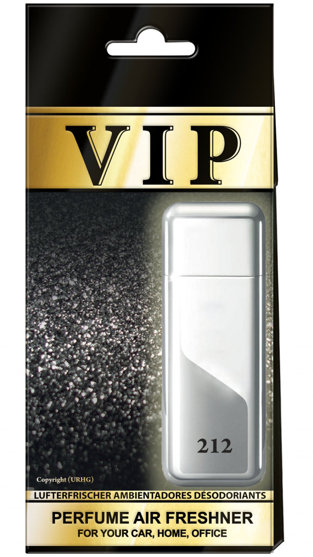 VIP Air Perfume αποσμητικό χώρου Carolina Herrera 212 VIP Men