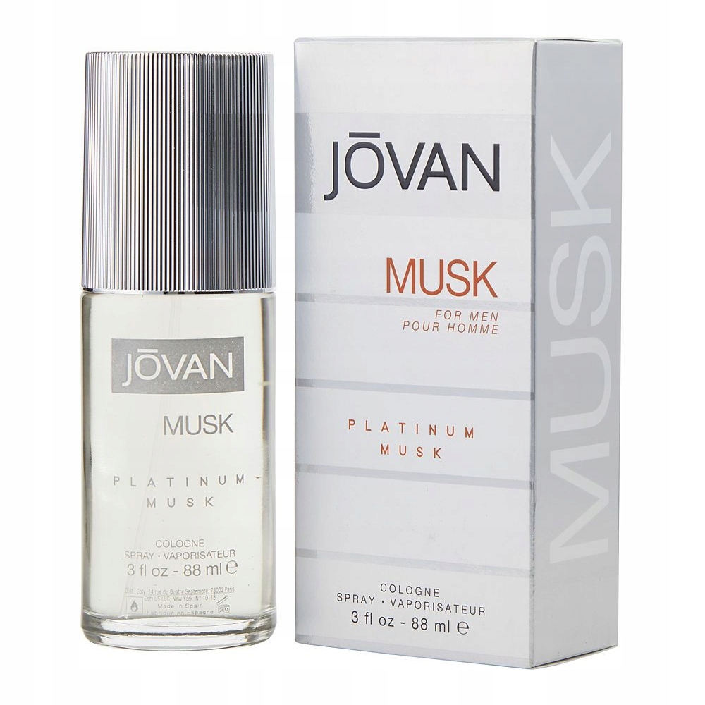 Jovan Platinum Musk For Men Eau de Toilette