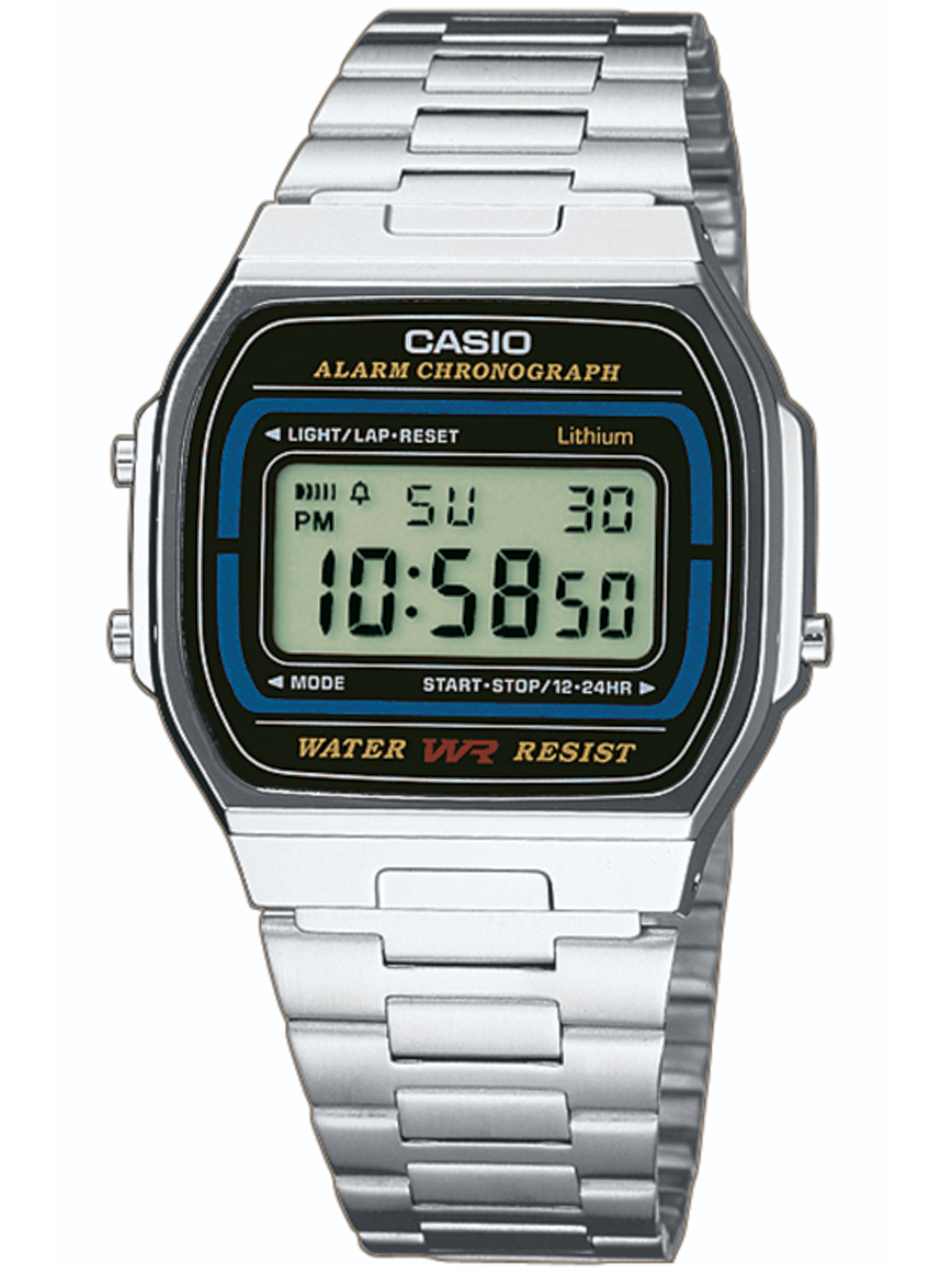 CASIO A164WA-1VES Collection 35mm 3 ATM