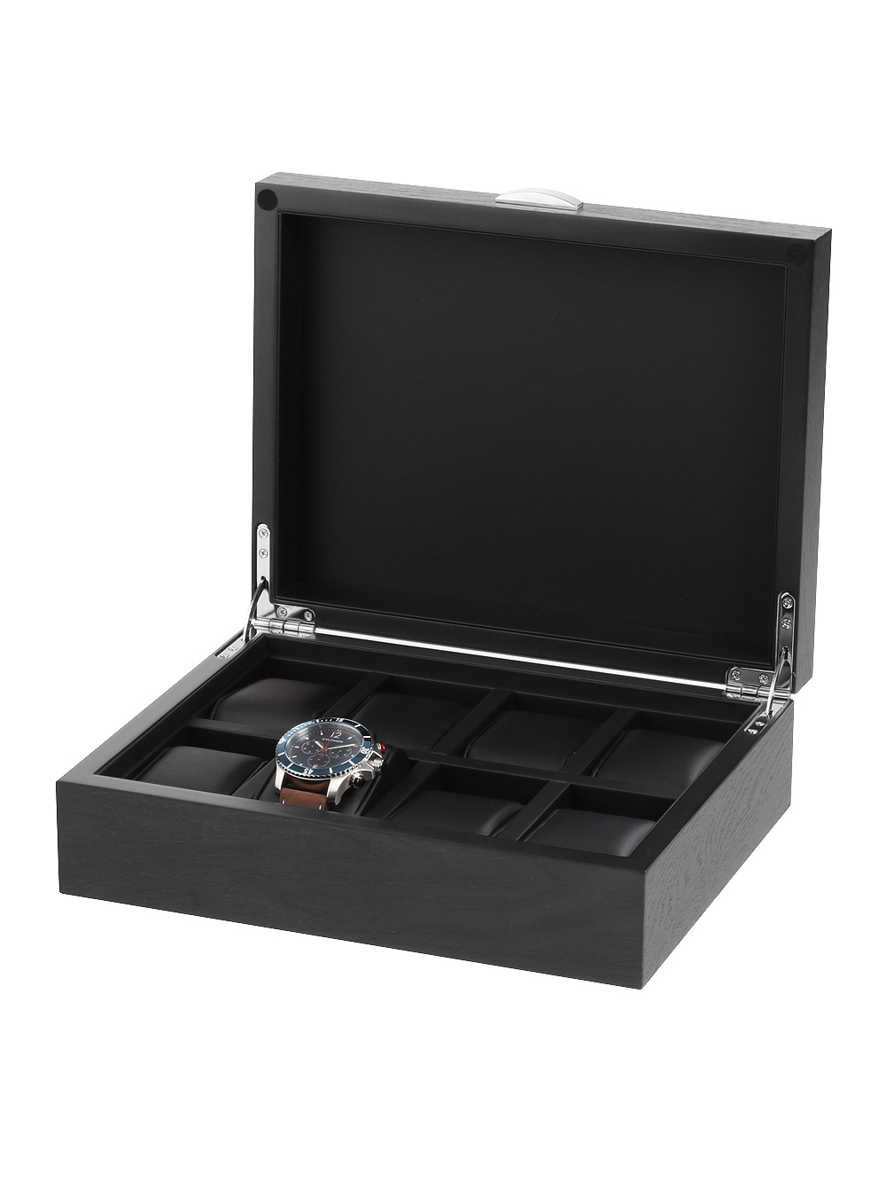 Rothenschild Watch Box RS-2376-8BL For 8 Watches black