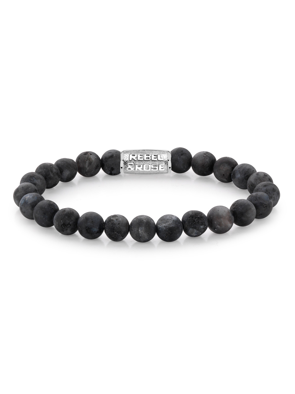 Rebel & Rose bracelet Matt Grey Seduction RR-80025-S-M men`s