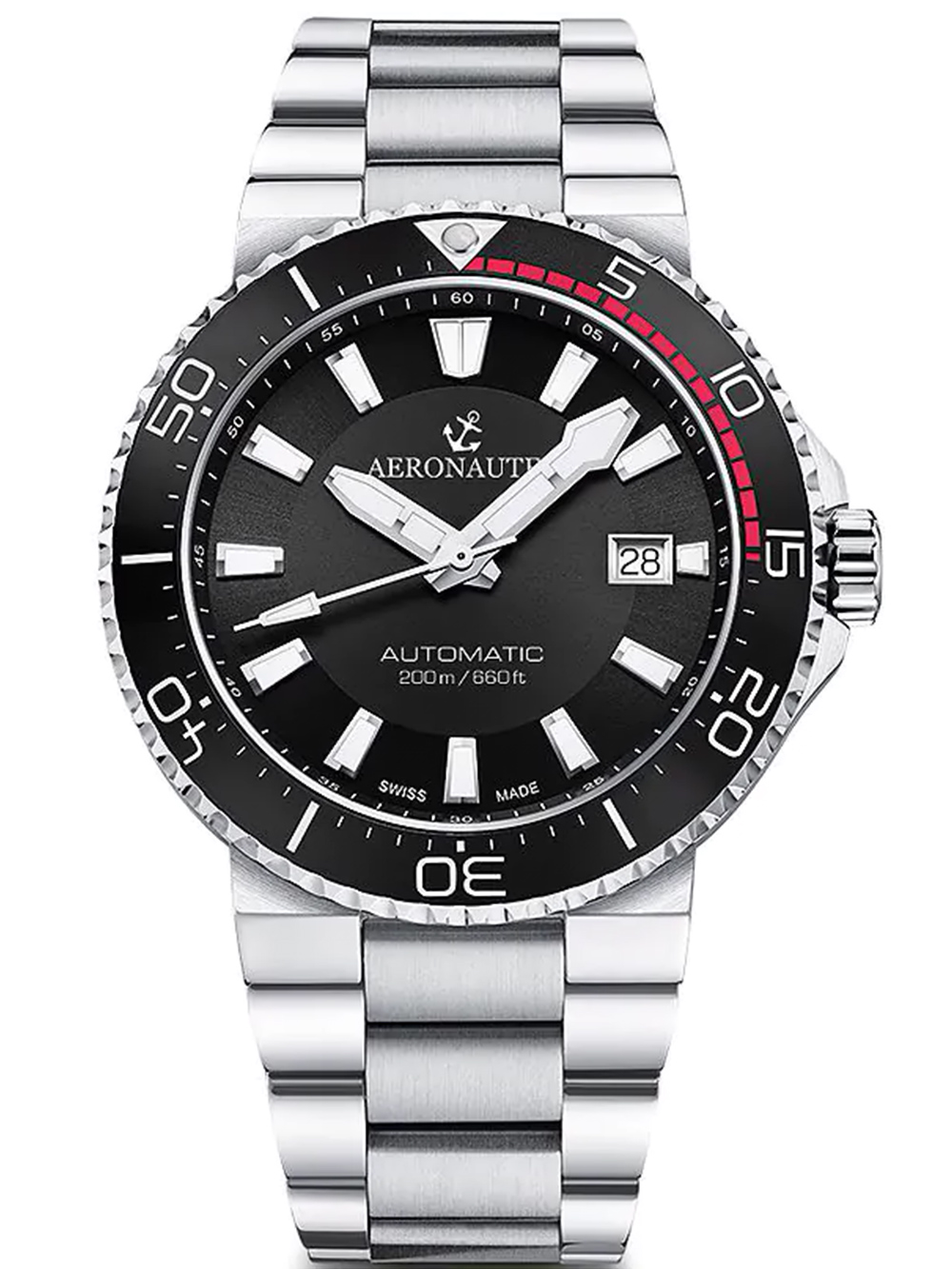 Aeronautec ANT-44086-01 Sports Diver automatic 43mm 200M 