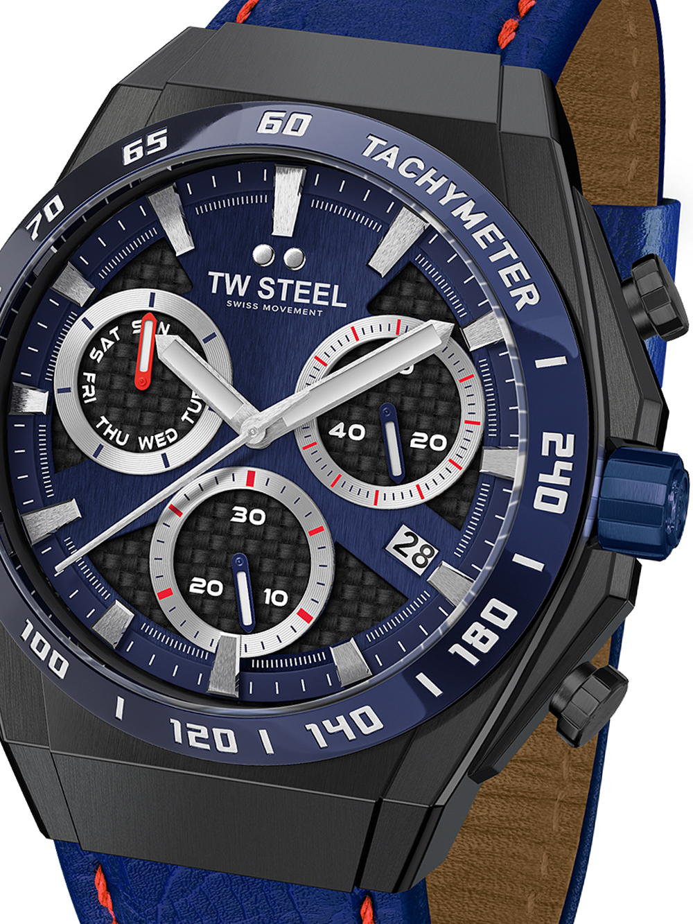 TW-Steel CE4072 Fast Lane Chronograph limited edition Mens Watch 44mm 10ATM