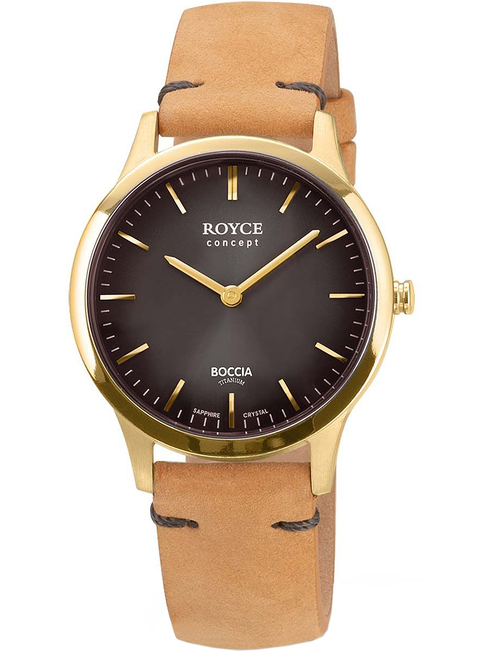 Boccia 3320-02 Royce Ladies Watch Titanium 33mm 3ATM