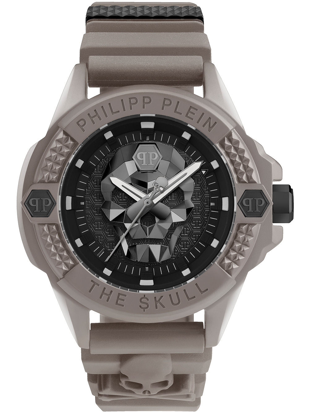 Philipp Plein PWUBA0323 The $kull Ecoceramic Mens Watch 44mm 5ATM