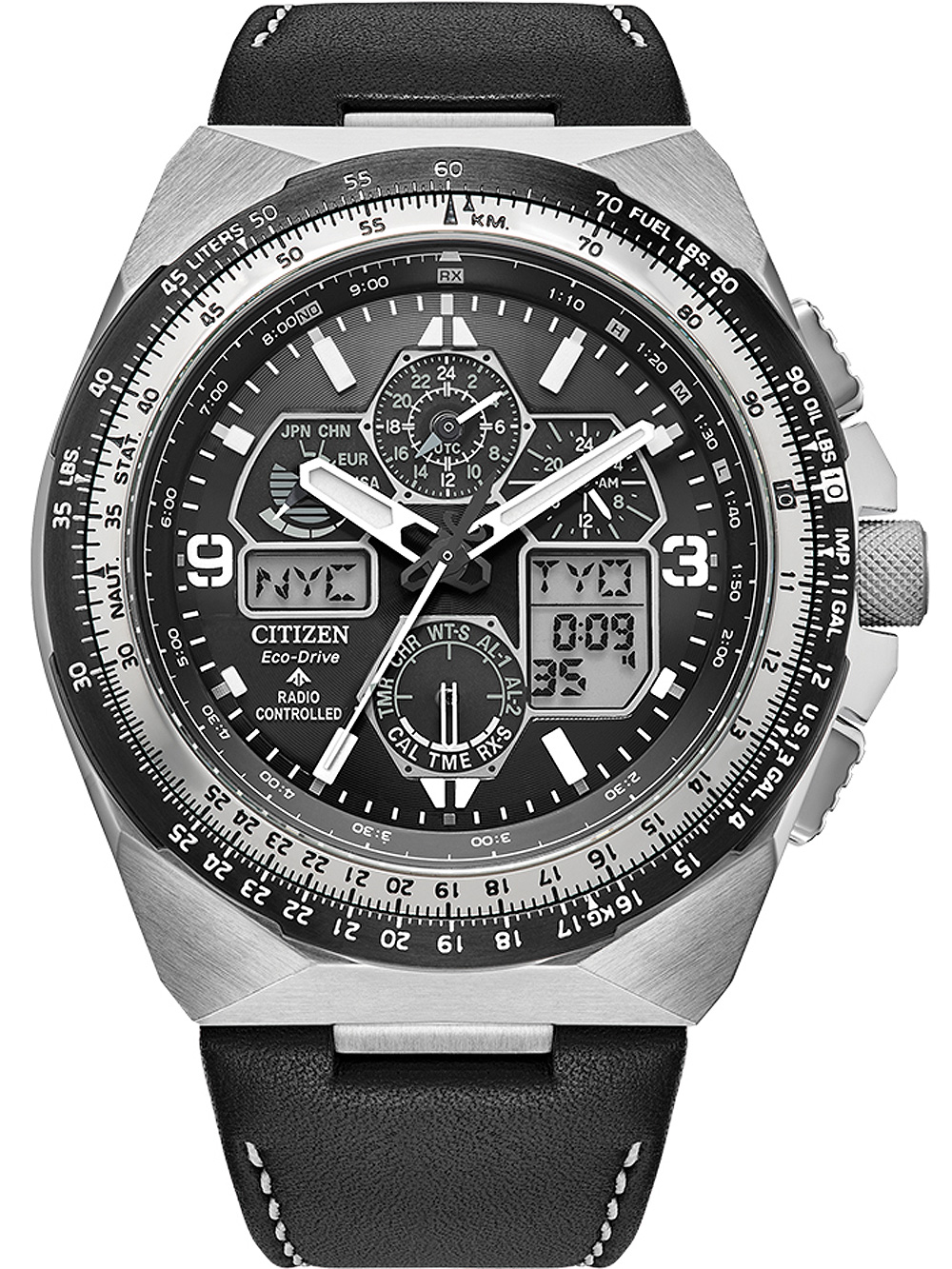 Citizen JY8149-05E Promaster Skyhawk Radio Controlled Eco-Drive Mens Watch 45mm 20ATM 