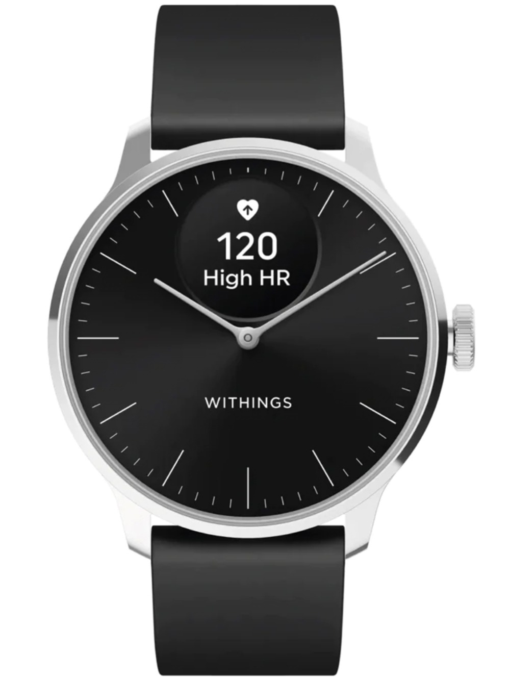 Withings HWA11-model 5-All-Int ScanWatch Light Black 37 mm 5ATM 