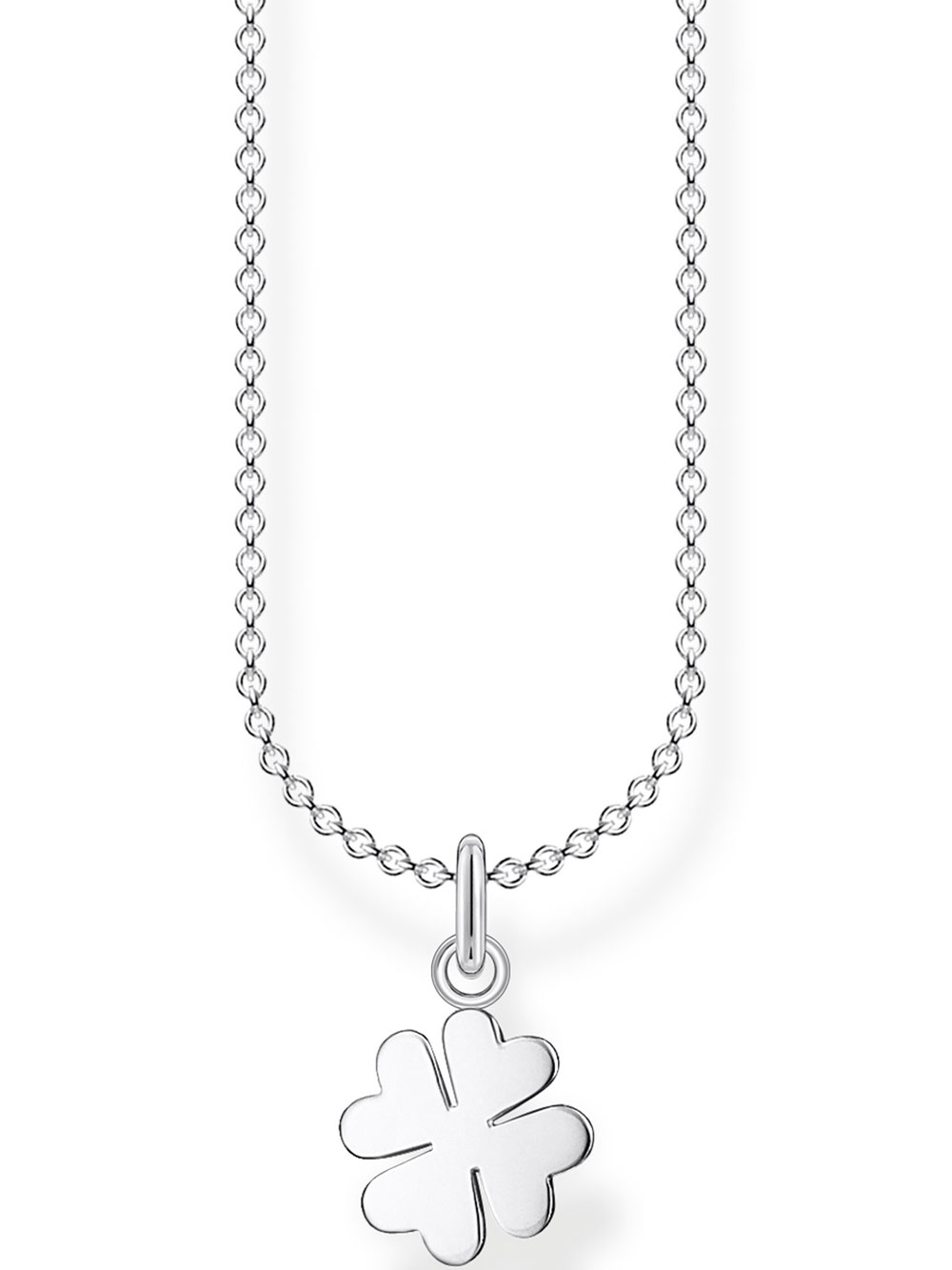 Thomas Sabo KE2037-001-21 Cloverleaf Ladies Necklace, adjustable