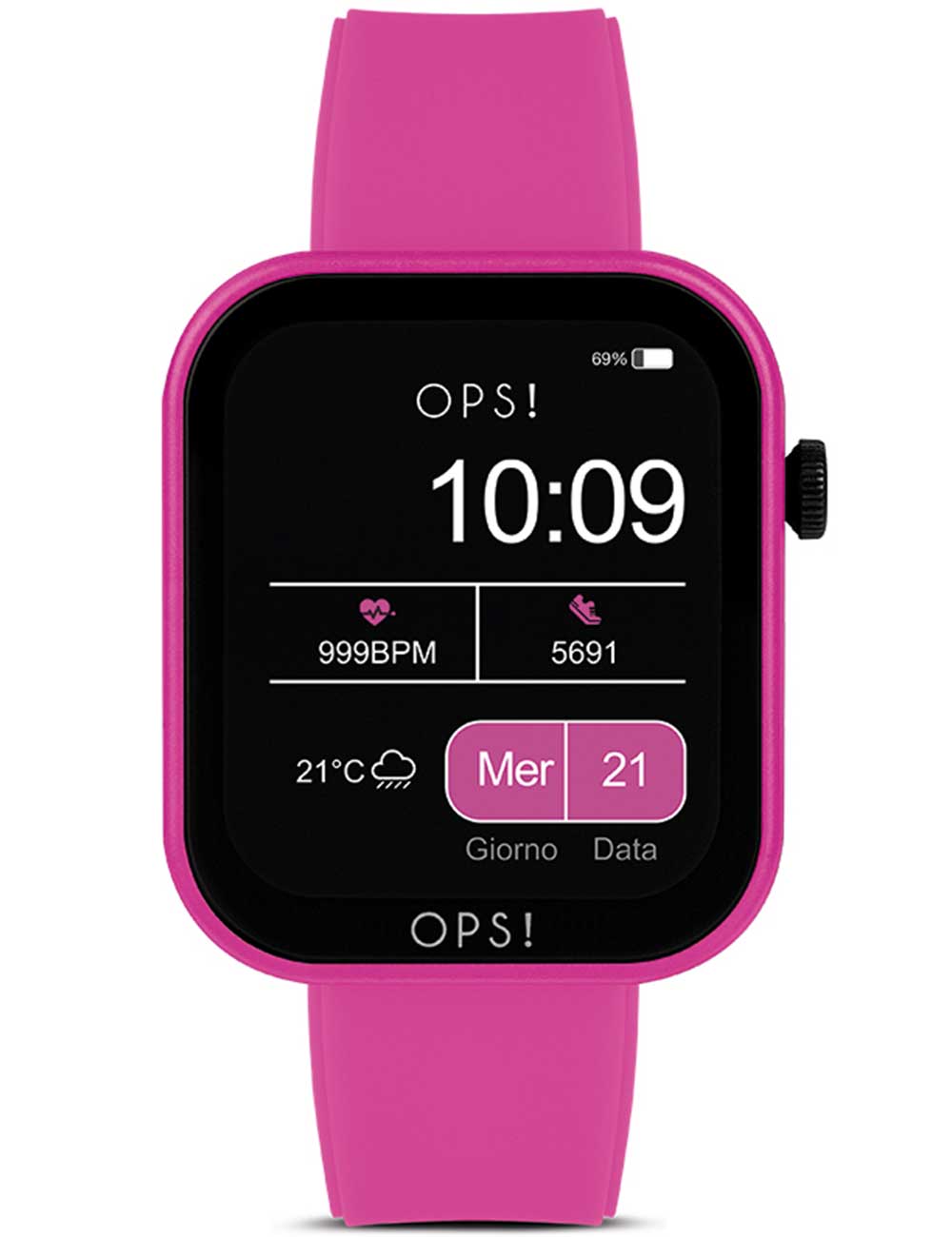 OPS!SMART OPSSW-28 Active Call Smartwatch Unisex 38mm