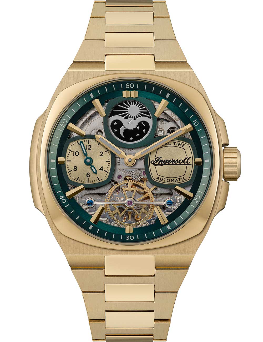 Ingersoll I15803 Mens Watch The Spirit Automatic 47mm 5ATM 