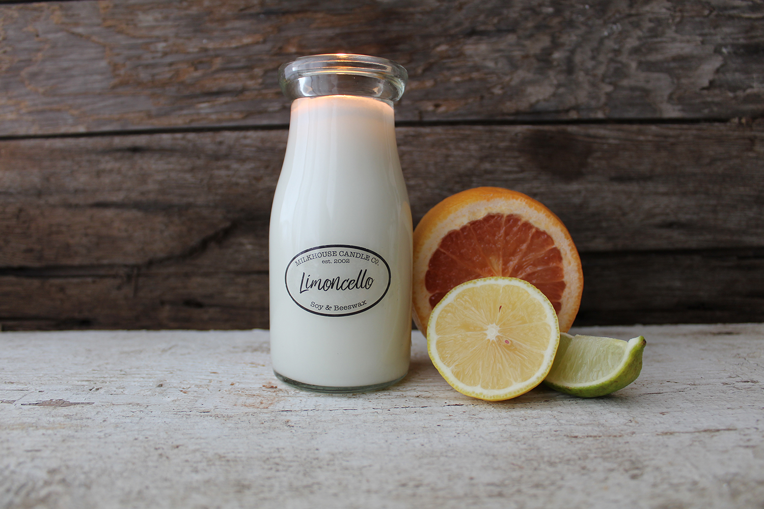 MILKHOUSE CANDLE Αρωματικό κερί Limoncello MILKBOTTLE (227 g)