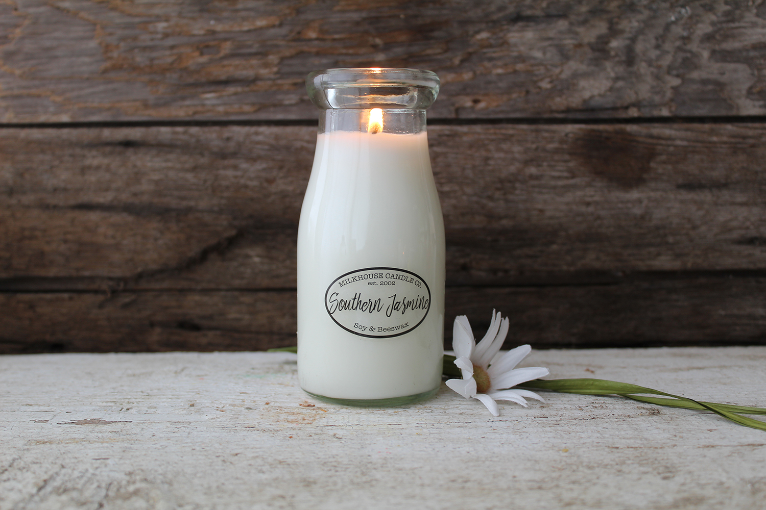 MILKHOUSE CANDLE Κερί Southern Jasmine με άρωμα MILKBOTTLE (227 g)