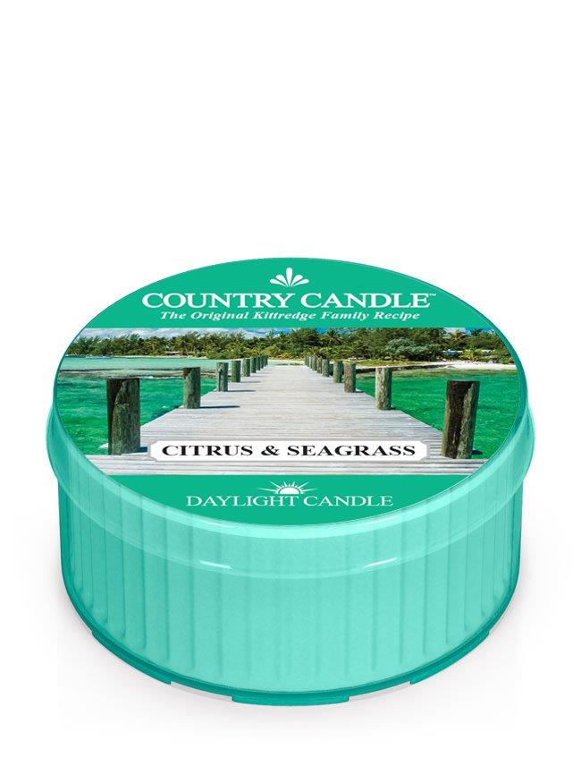 Country Candle Αρωματικό κερί με εσπεριδοειδή και θαλάσσιο χόρτο (35 g)