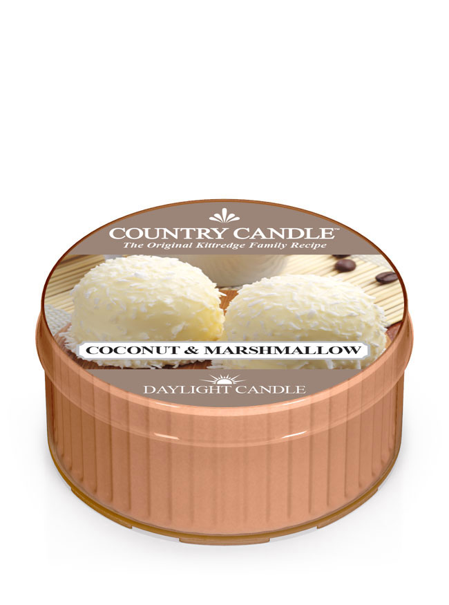 Country Candle Αρωματικό κερί καρύδας & Marshmallow (42 g)