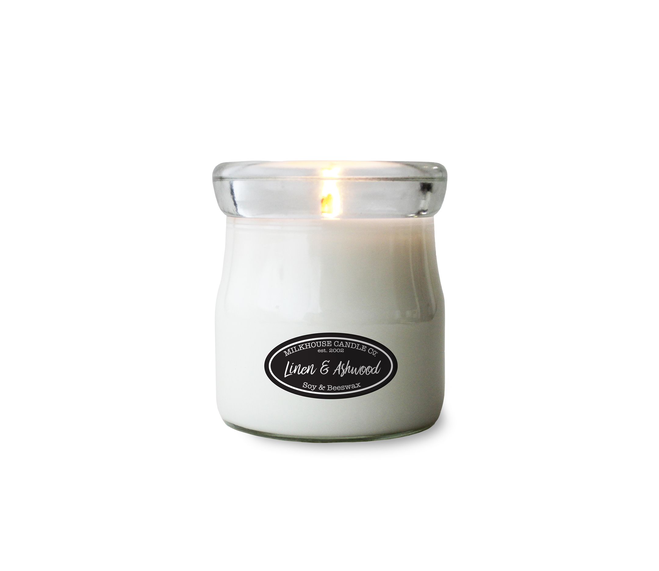 MILKHOUSE CANDLE Λευκά είδη & αρωματικό κερί Ashwood CREAM JAR (142 g)