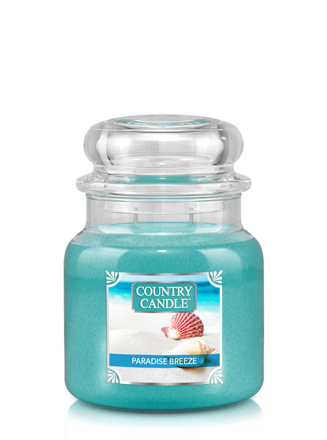 Country Candle Paradise Breeze αρωματικό κερί μεσαίου μεγέθους 2 φυτιλιών (453 g)