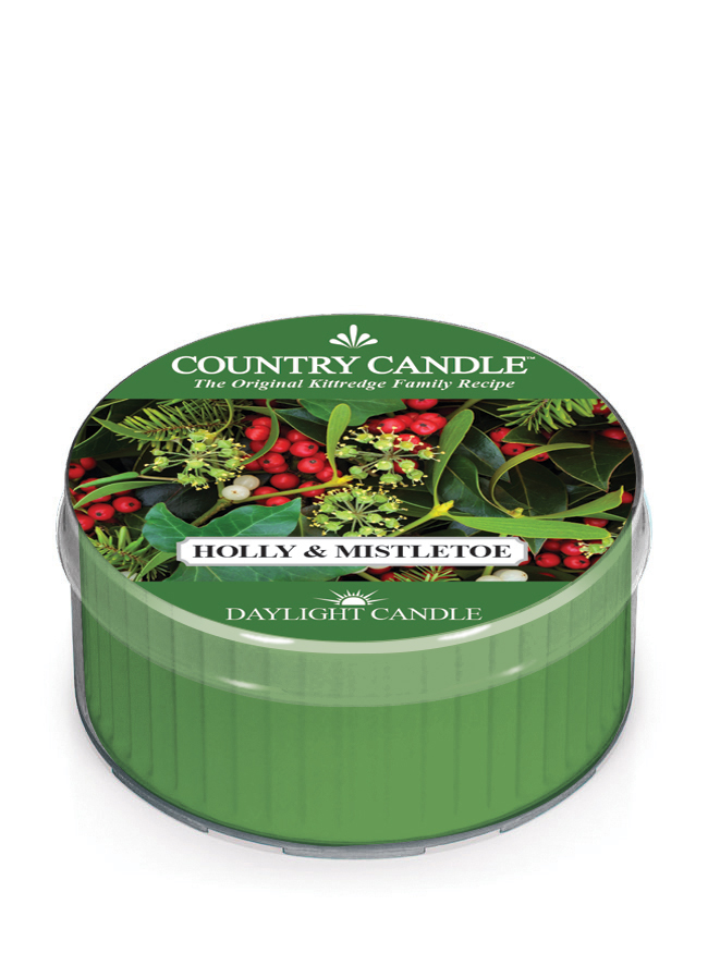 Country Candle Αρωματικό κερί Holly & Mistletoe (42g)