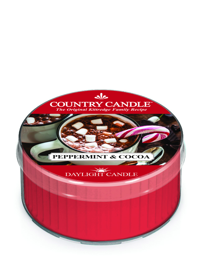 Country Candle Κερί μέντα με άρωμα κακάο (42g)