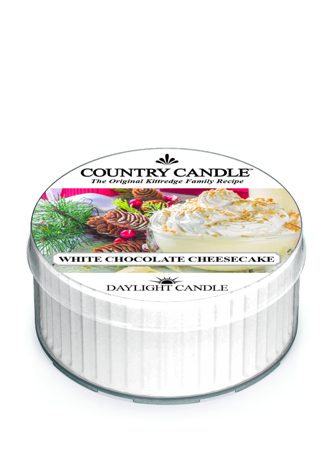 Αρωματικό κερί Country Candle White Chocolate Cheesecake (42g)