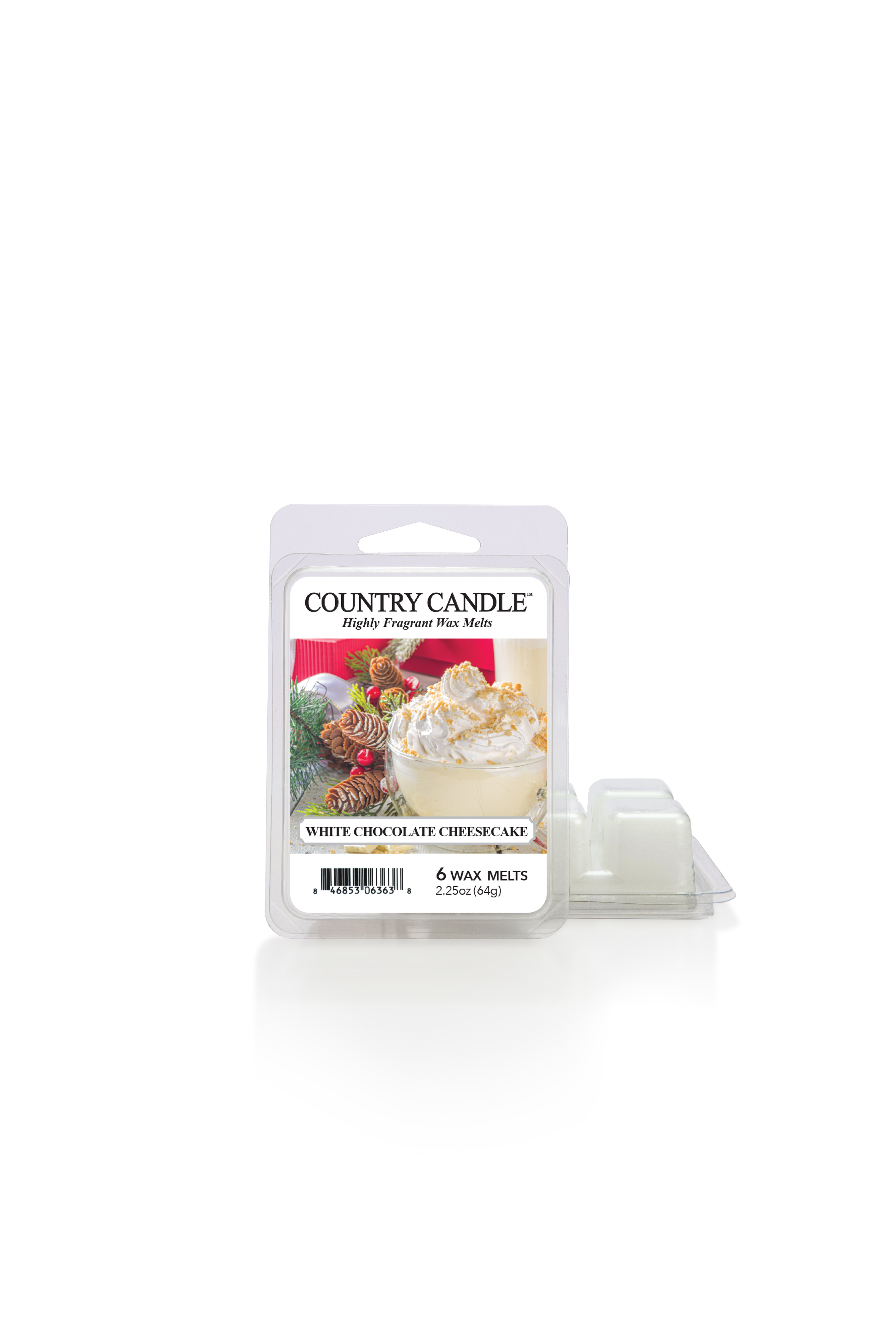 Κερί Country Candle White Chocolate Cheesecake με άρωμα κερί (64g)