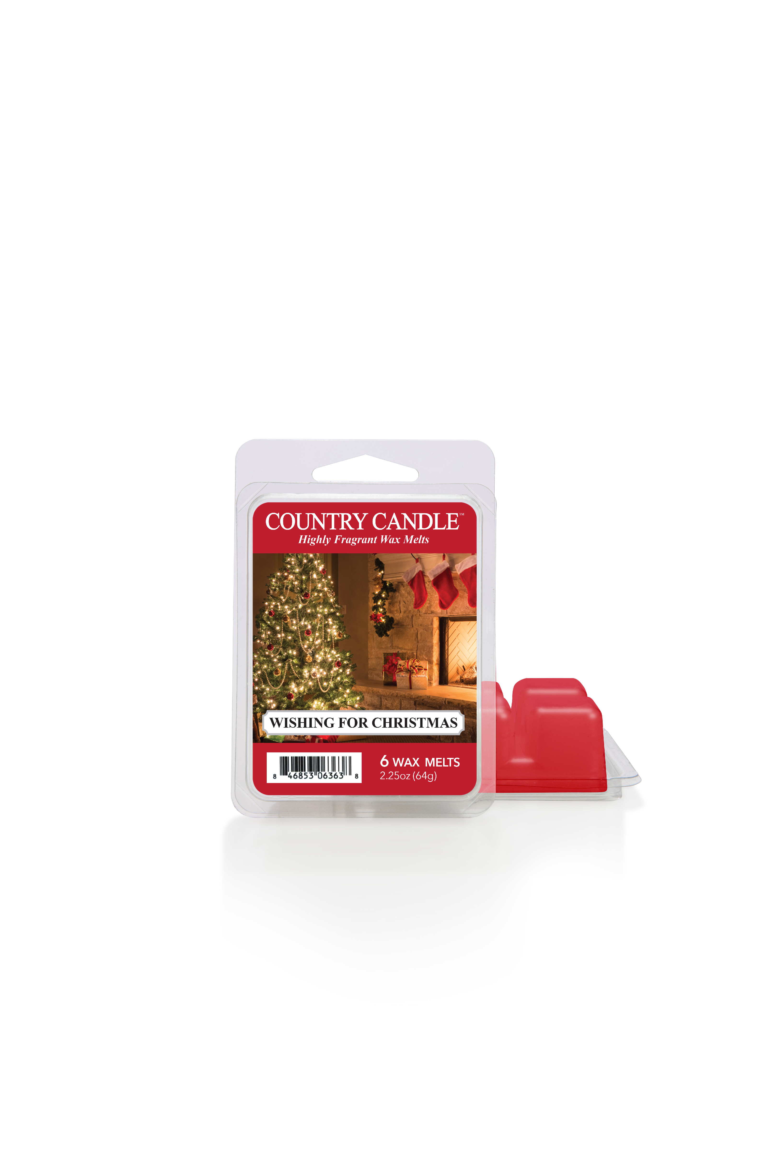 Αρωματικό κερί Country Candle Wishing for Christmas (64g)