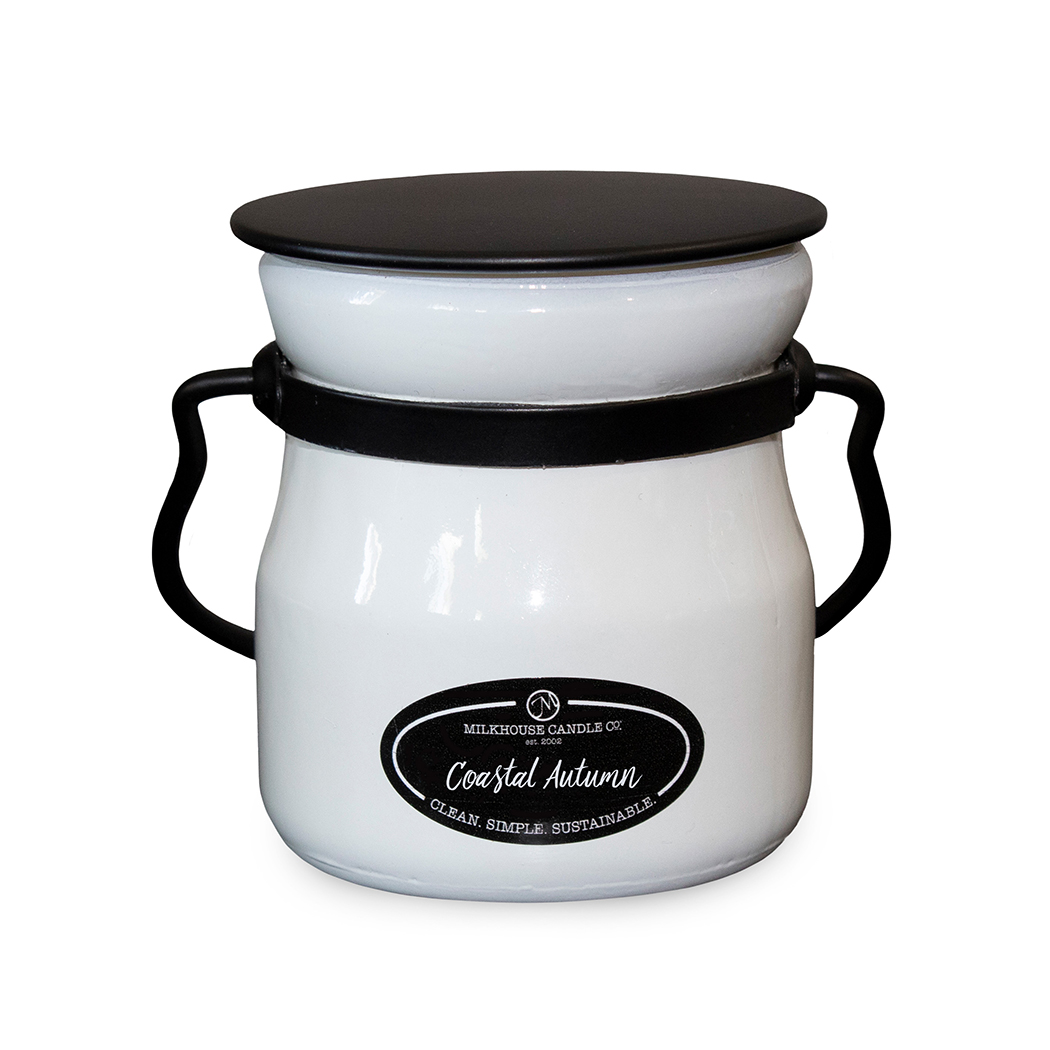 MILKHOUSE CANDLE Αρωματικό κερί παράκτιου φθινοπώρου CREAM JAR (142 g)