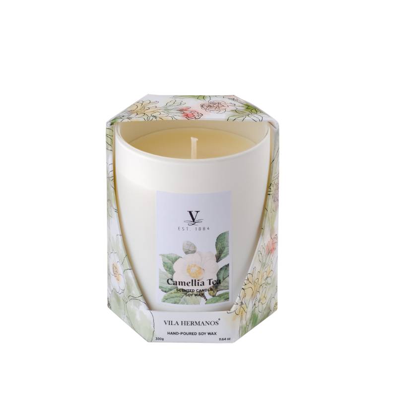 Αρωματικό κερί Vila Hermanos Flowers Camellia Tea 330 γρ