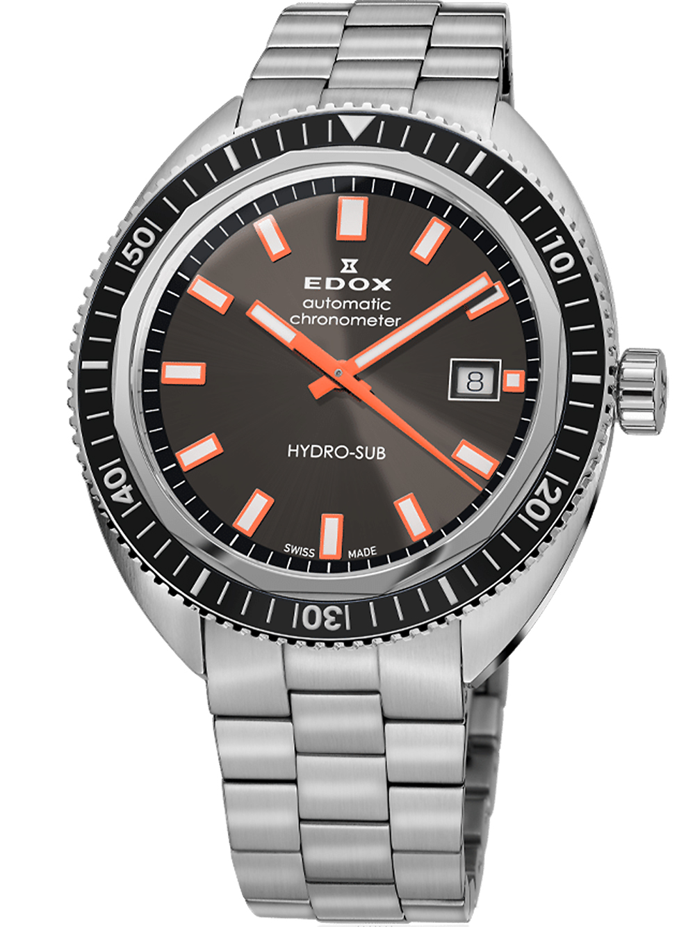 Edox 80128-3NM-GINO Hydro-Sub Chronometer Limited Edition