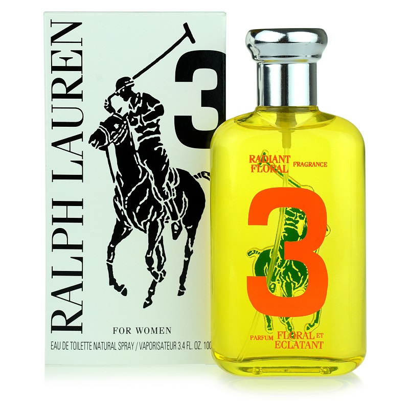 Ralph Lauren Big Pony 3 Yellow Women Eau de Toilette - Tester