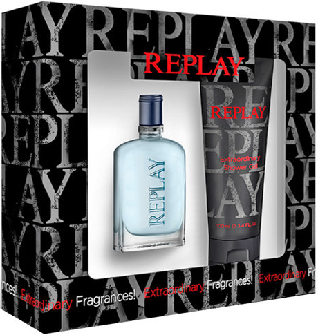 Replay Jeans Spirit! for Him Gift σετ, eau de toilette 30ml + αφρόλουτρο 100ml