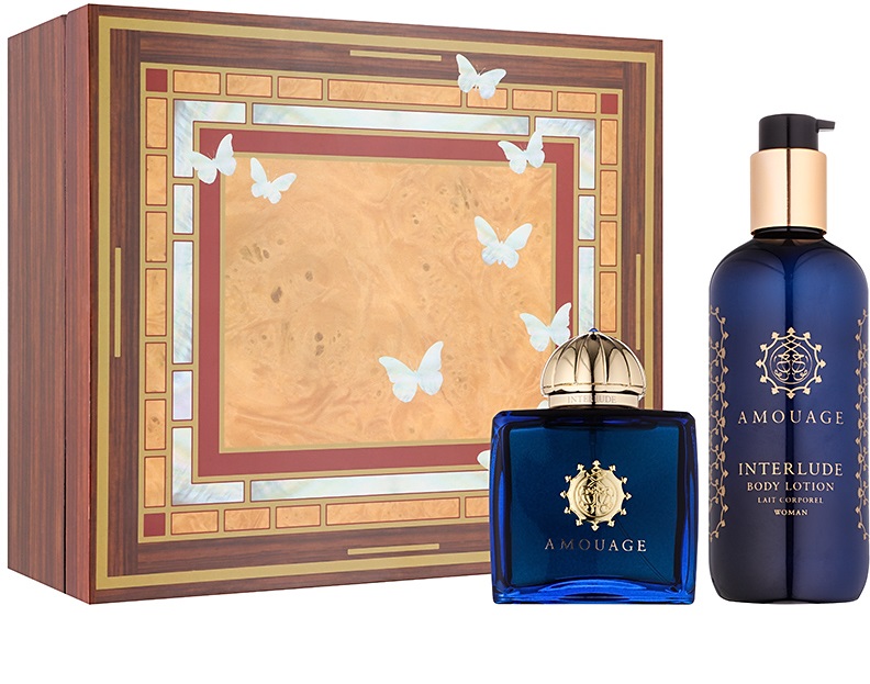 Σετ δώρου Amouage Interlude Woman, αρωματικό νερό 100ml + λοσιόν σώματος 300ml