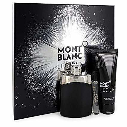 Mont Blanc Legend Gift set, eau de toilette 100ml + aftershave balm 100ml + eau de toilette 7,5ml